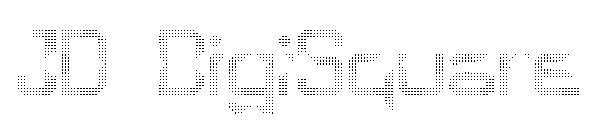 JD DigiSquare字体