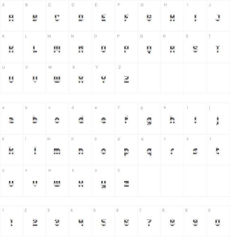 JD Digital字体
