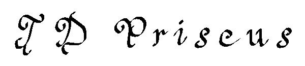 JD Priscus字体