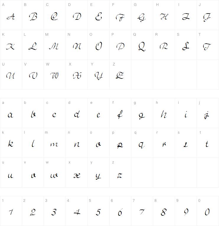 JD Royal字体