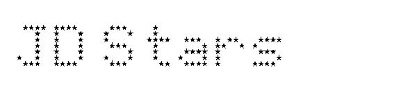 JD Stars字体