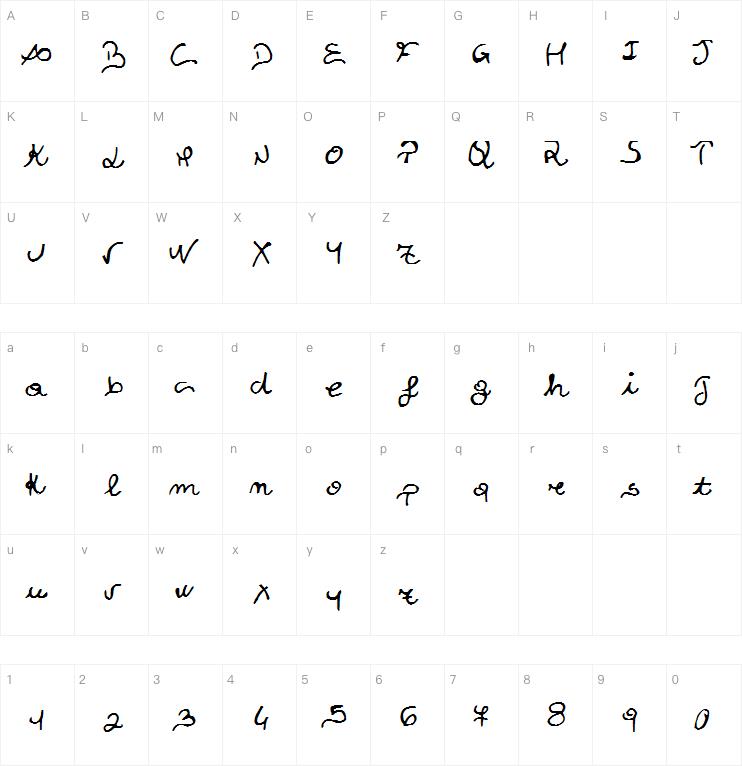 JDTreasure字体