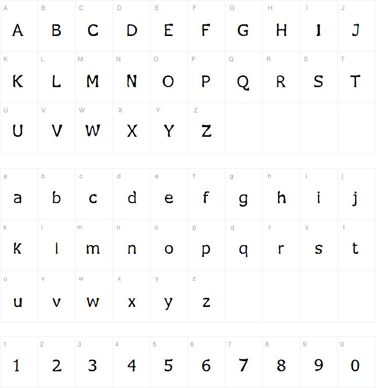 Jecko Legacy字体