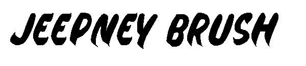 Jeepney Brush字体