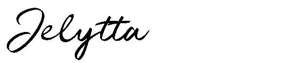 Jelytta字体