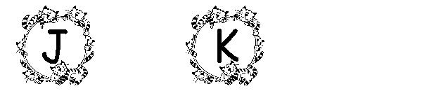 Jenna's Kitties字体