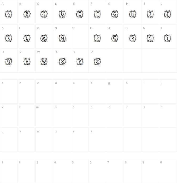 Jenna's Kitties字体