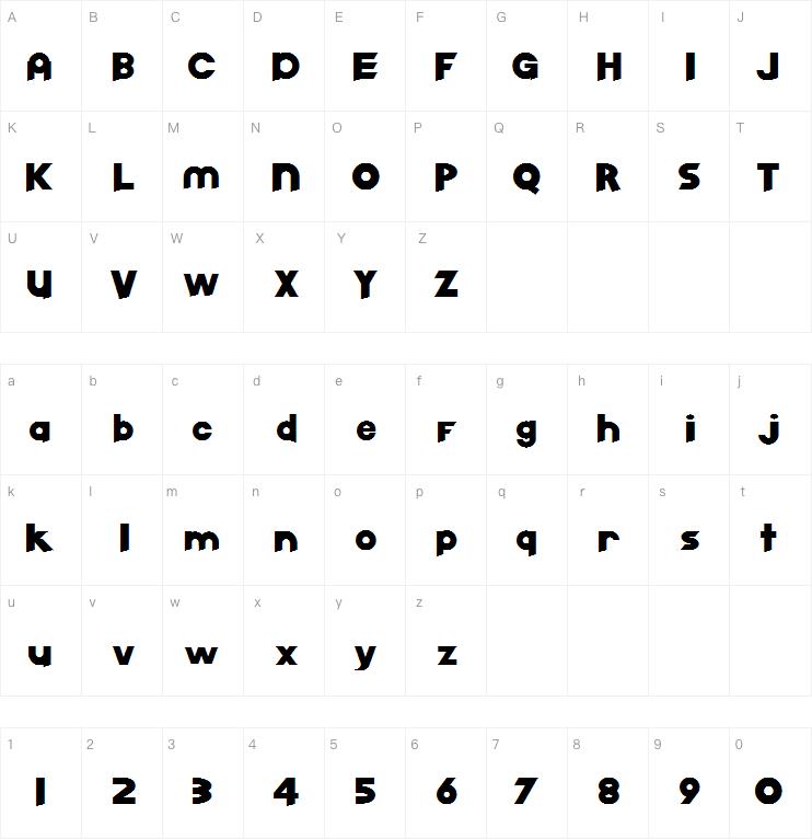 Jet Black Night字体