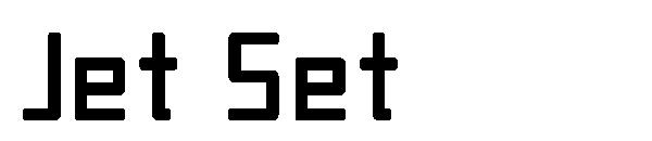Jet Set字体