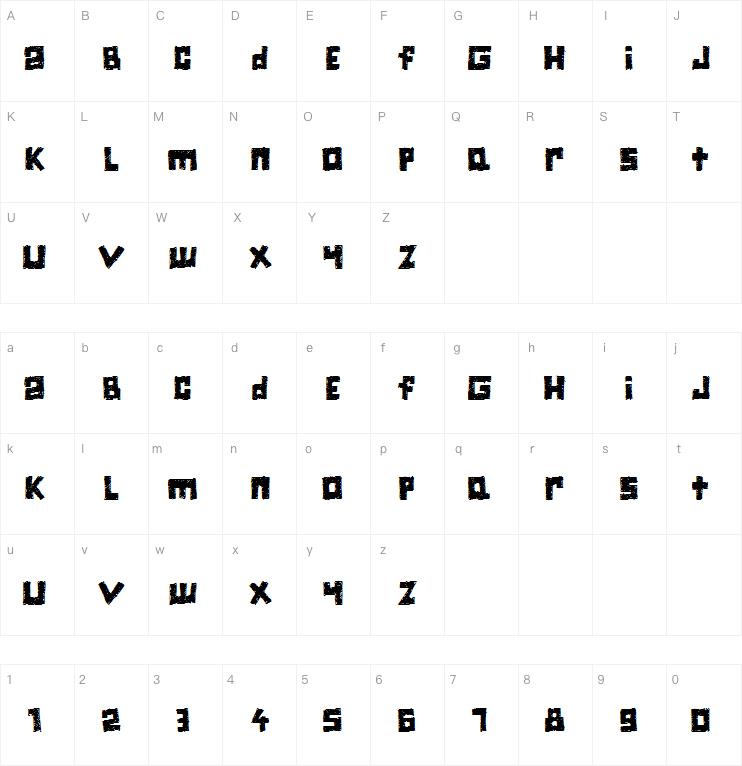 Jiczyn字体
