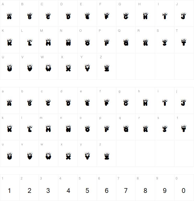 JI Tracks字体