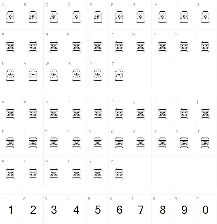 JLR Big Girl Bed字体