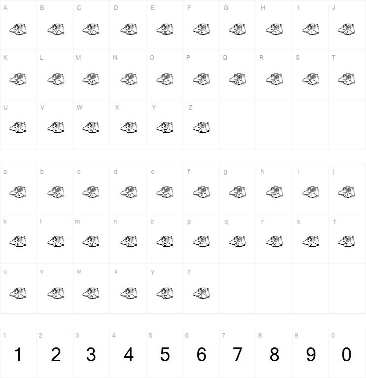 JLR Bronzed Shoes字体