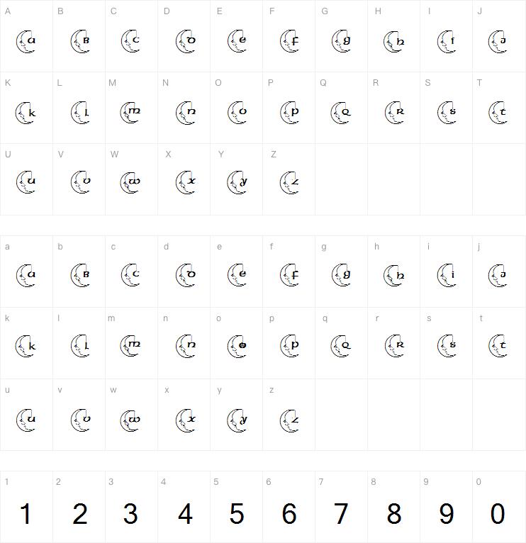 JLR Celestial字体