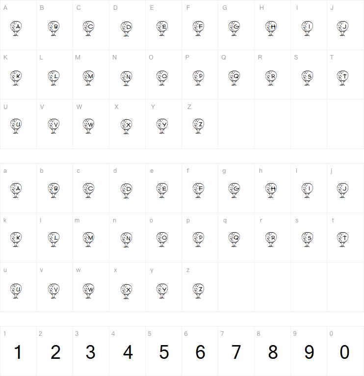 JLR Easy Tees字体