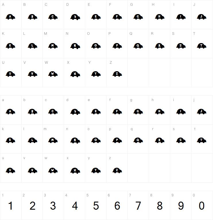 JLR Slug Bug字体