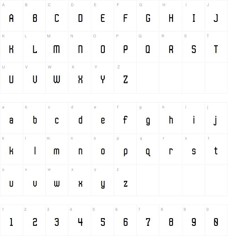 JLS Data Gothic字体