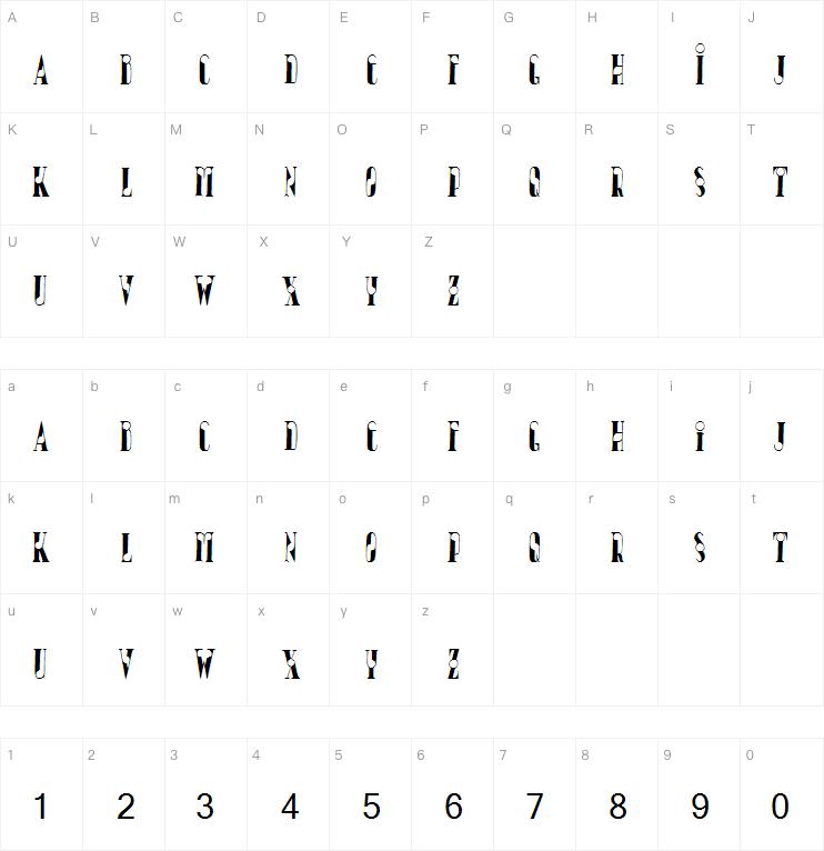 JMH Bolita Caps字体