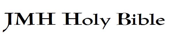 JMH Holy Bible字体