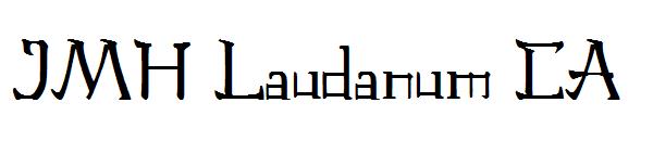JMH Laudanum CA字体