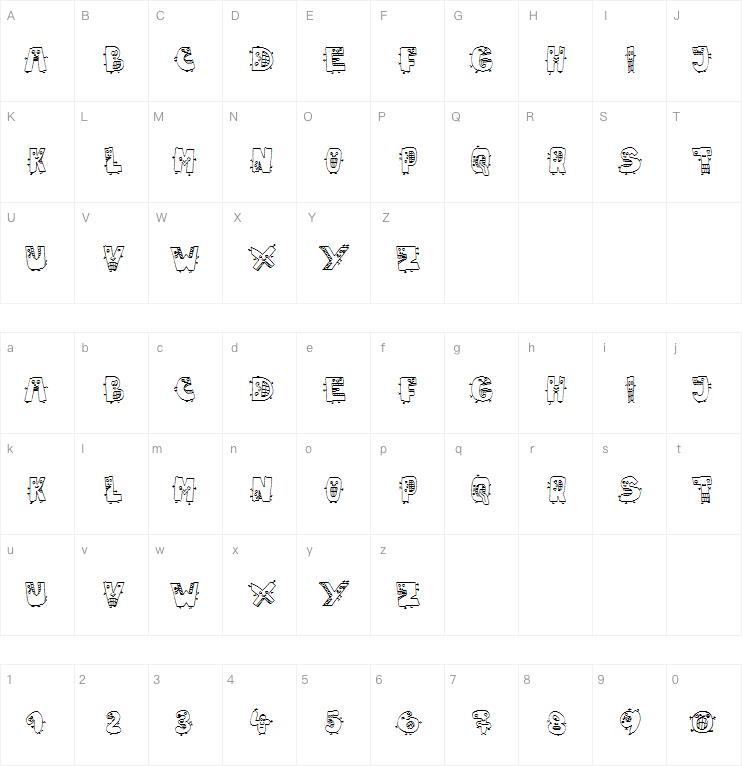 JMH Mariana Blanca字体