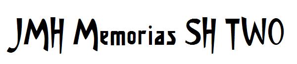 JMH Memorias SH TWO字体