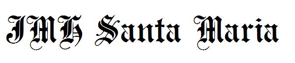 JMH Santa Maria字体
