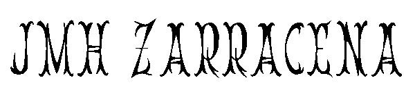 JMH Zarracena字体