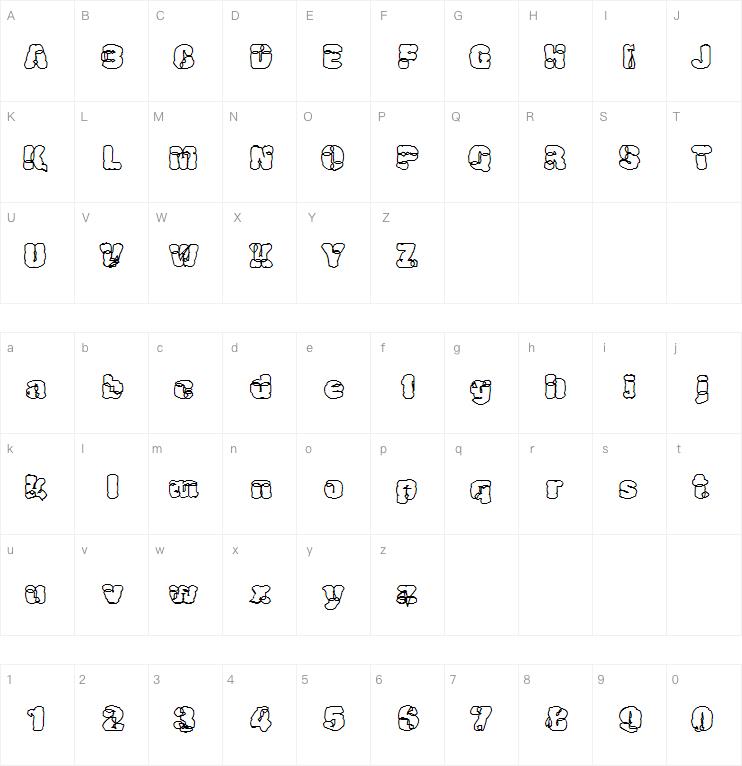 Joblot字体