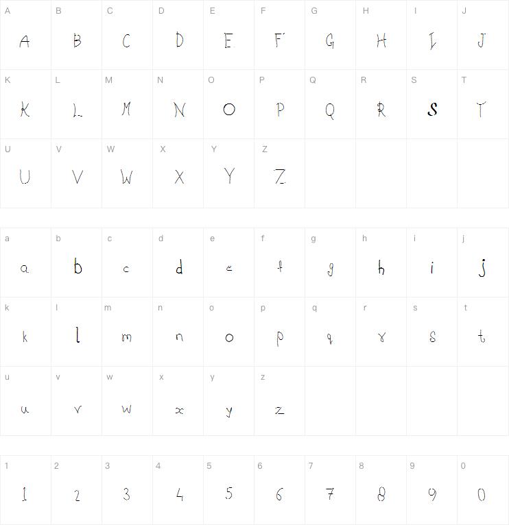 Joe Letter字体