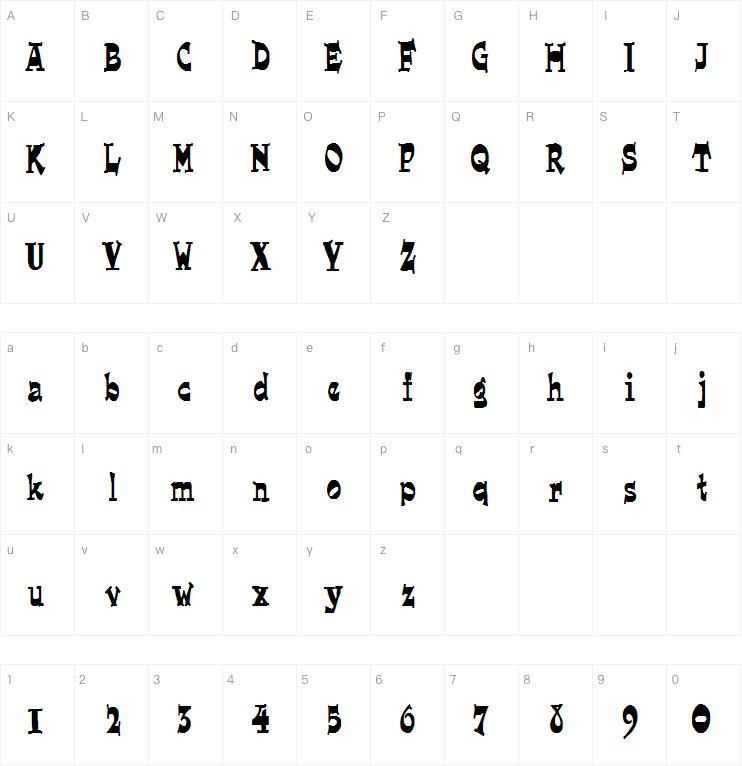 Joe Perry字体