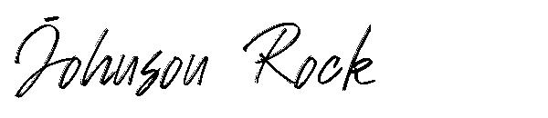 Johnson Rock字体