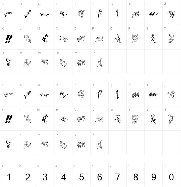 Jojomix字体