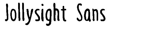 Jollysight Sans字体
