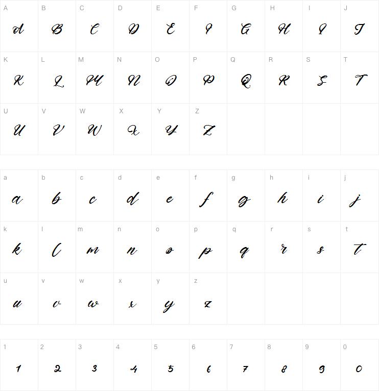 Jonathan Smith字体