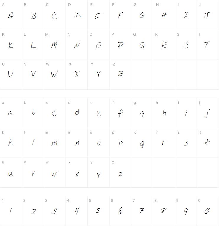 Josh_Script字体