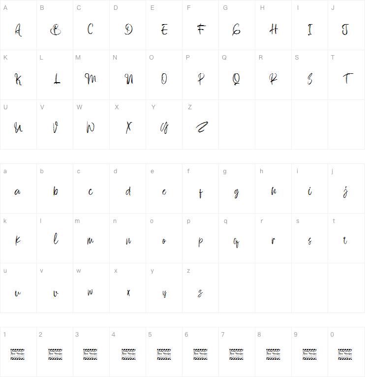 Jotted Dream字体