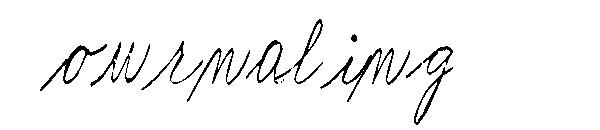 Journaling
