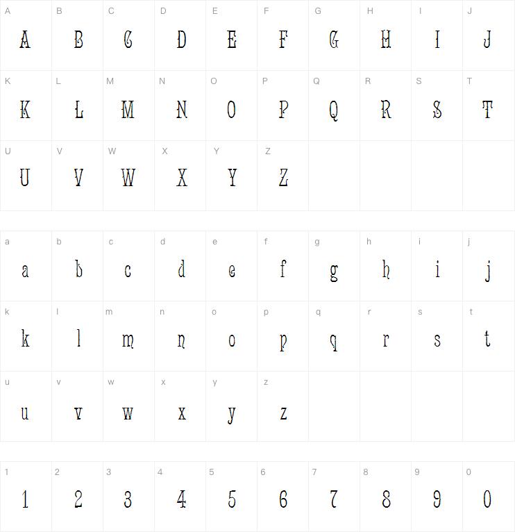 Jugend WF字体