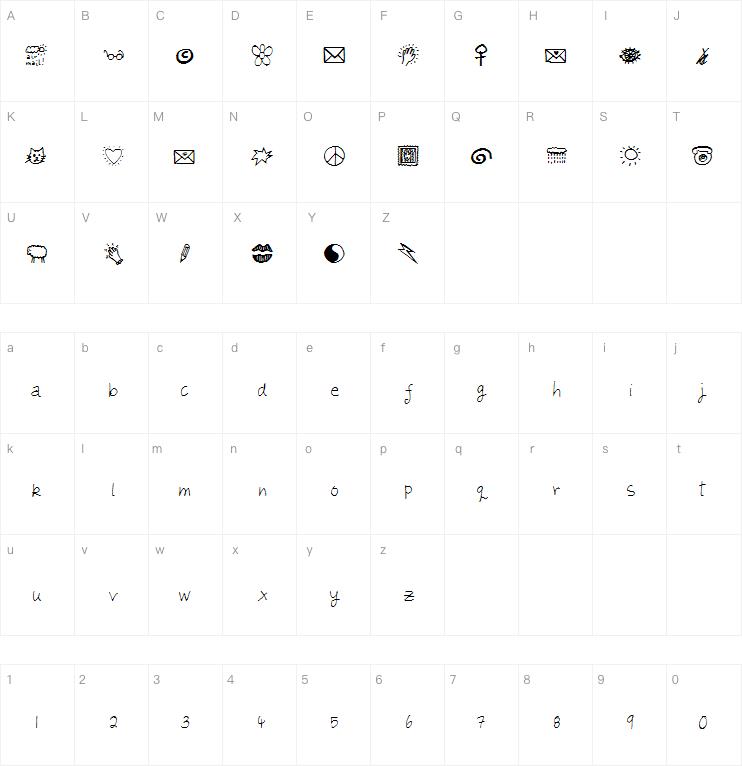 julesgirltalk字体