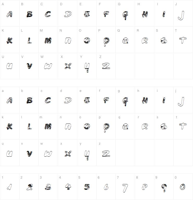 Just Before Liposuction字体