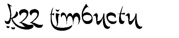 K22 Timbuctu字体