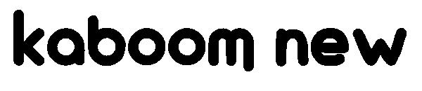 KaBoom New字体