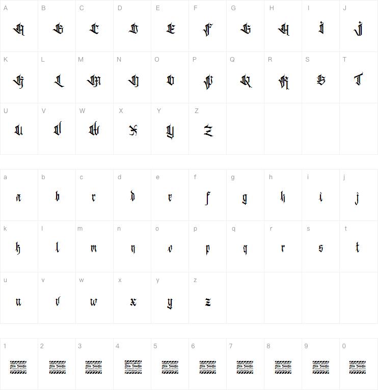 Kalecius字体