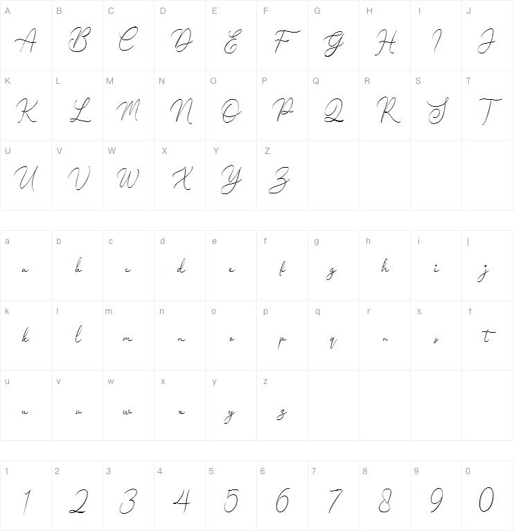 Kalidony字体