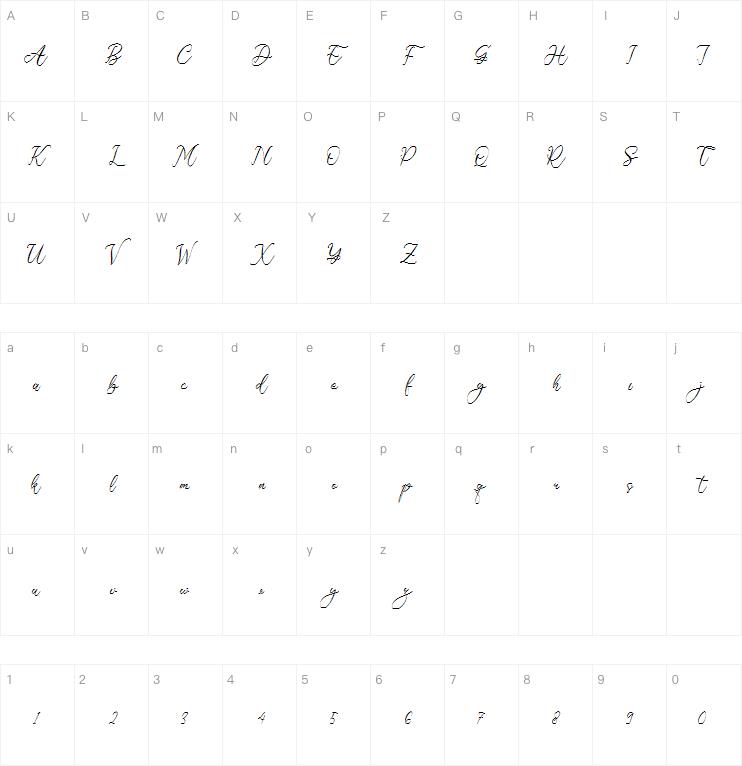 Kalindaty Alintaria字体