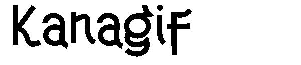 Kanagif字体