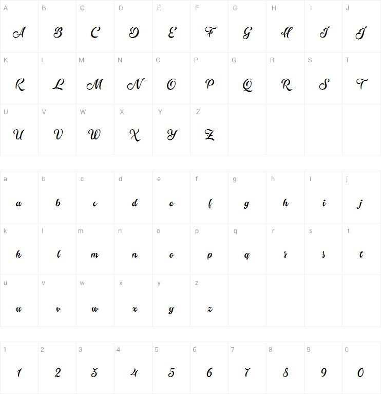 Karamell字体