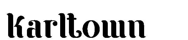Karltown字体