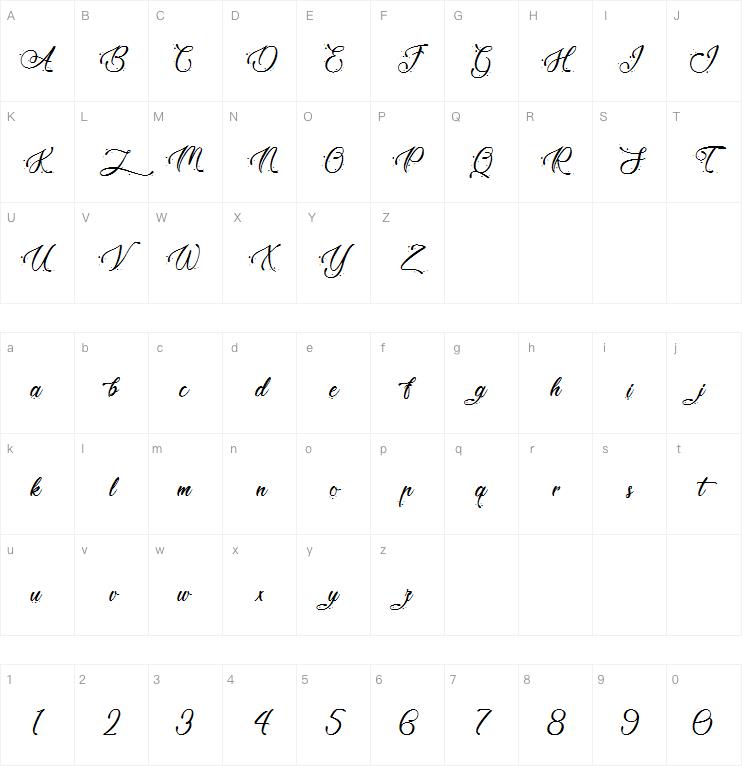 Kashmir Rosy字体